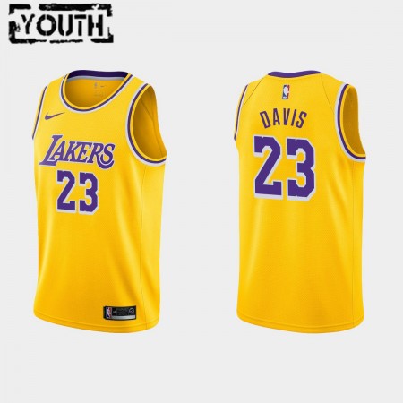 Maillot Basket Los Angeles Lakers Anthony Davis 23 Nike 2021-22 Icon Edition Swingman - Enfant